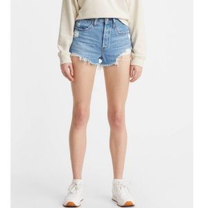 Levi’s 501 high rise shorts